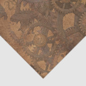 時計はSteampunkの芸術を連動させます 薄葉紙 (詳細)