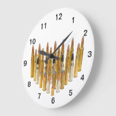 時計をリロードする人のためのギフト ラージ壁時計 (傾斜)