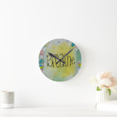 時計を呼ぶ ラウンド壁時計 (ホーム)