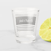 時計を打つ | ショットグラス (裏面)