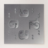 時計を見ながら ジグソーパズル (横)