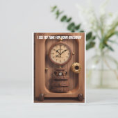 時計を見ると、あなたの誕生日の時間だ ポストカード (スタンド正面)