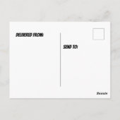 時計を見ると、あなたの誕生日の時間だ ポストカード (裏面)