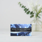 時計カッコいいのクローズアップ写真 – 名刺 (スタンド正面)