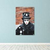 時計カーニバル衣装，ヴェネツィア キャンバスプリント (インサイチュ (ウッドフロア))