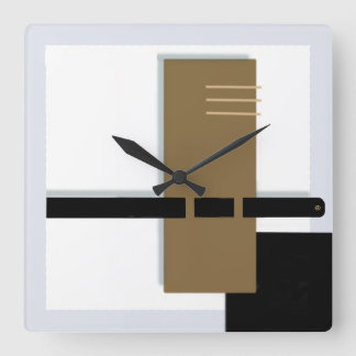 時計コンテンポラリー スクエア壁時計