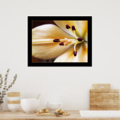 時計ストップフラワーポスター ポスター (キッチン)