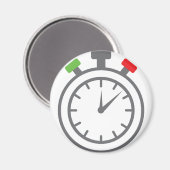 時計ストップ – アラームタイマー マグネット (正面/裏面)