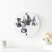 時計チェス ラージ壁時計 (ホーム)