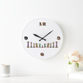 時計チェス ラージ壁時計 (ホーム)