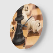 時計チェス ラージ壁時計 (傾斜)