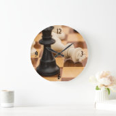 時計チェス ラージ壁時計 (ホーム)