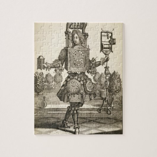 時計メーカーのための衣裳、パブ。 Gerard Valck (1著 ジグソーパズル (縦)
