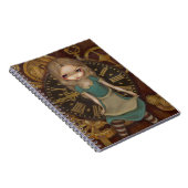 "時計仕掛けのアリス"のノート ノートブック (右側)