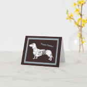 時計仕掛けのダシュント カード (黄色い花)