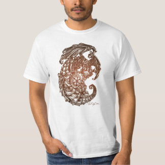 時計仕掛けのドラゴン Tシャツ