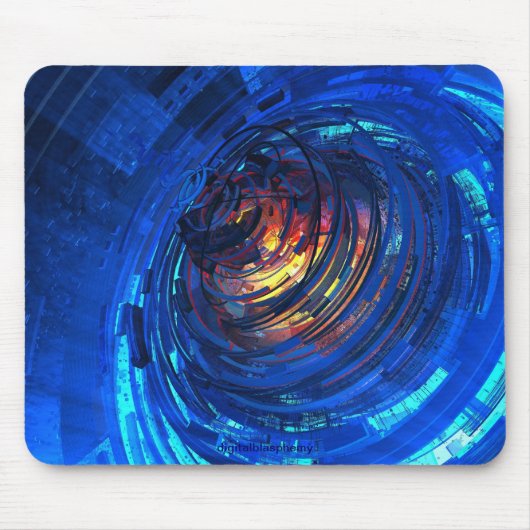 時計仕掛けのマウスパッド マウスパッド (正面)