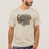 時計仕掛けのモノグラム Tシャツ (正面)