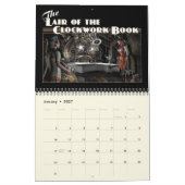 時計仕掛けの本のカレンダーの隠れ家 カレンダー (1月 2027)