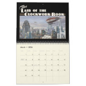 時計仕掛けの本のカレンダーの隠れ家 カレンダー (3月 2026)