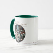 時計仕掛けの本#6のマグ マグカップ (正面左)