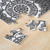 時計仕掛けの花 ジグソーパズル (側面)