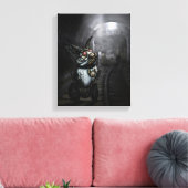 時計仕掛けウサギ キャンバスプリント (インサイチュ (リビング))