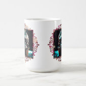 時計仕掛けスカルカップケーキ コーヒーマグカップ (中央)