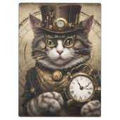 時計仕掛け猫 クリップボード (裏面)