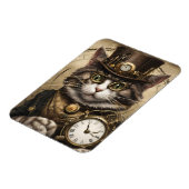 時計仕掛け猫 マグネット (左側)