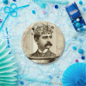 時計仕掛け脳スチームパンクヴィンテージ ペーパープレート (パーティー)