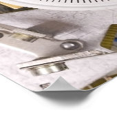 時計仕掛け ポスター (角)