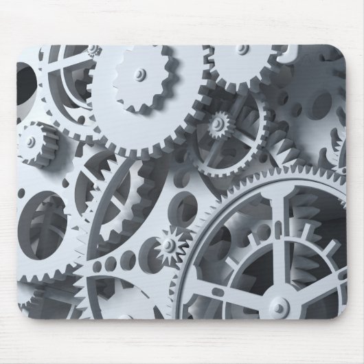 時計仕掛け マウスパッド (正面)