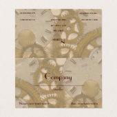 時計仕掛け 名刺 (外部フラット)