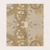 時計仕掛け 名刺 (内部フラット)