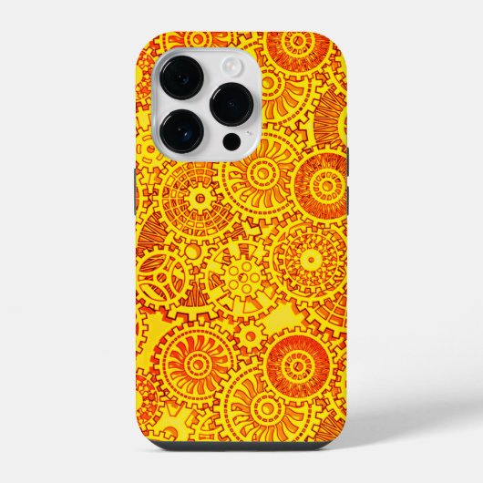 時計仕掛け iPhoneケース (裏面)