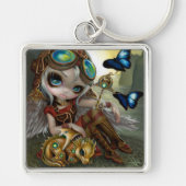 "時計仕掛けDragonling" Keychain キーホルダー (正面)