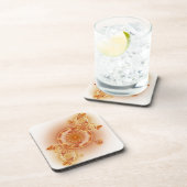 時計仕掛けI -フラクタルの芸術のコルクのコースター コースター (右側)