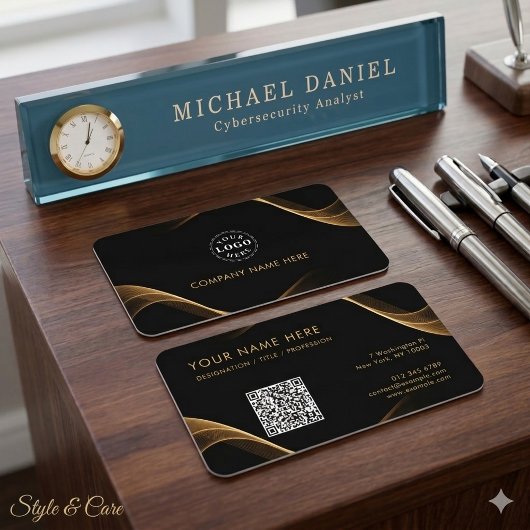 時計付きデスク名プレート – ギフパーソナライズされたト デスクネームプレート