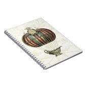 時計付きバロック風バルーン ノートブック (右側)