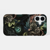 時計加工美学Steampunk Mechの美しい iPhone 16ケース (裏面横)