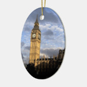 時計台 セラミックオーナメント (左)