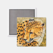 時計型 – チータアートマグネット マグネット (正面/裏面)