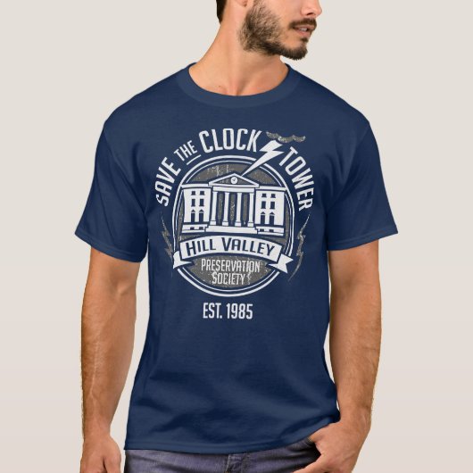 時計塔を救え クラシックTシャツ Tシャツ (正面)