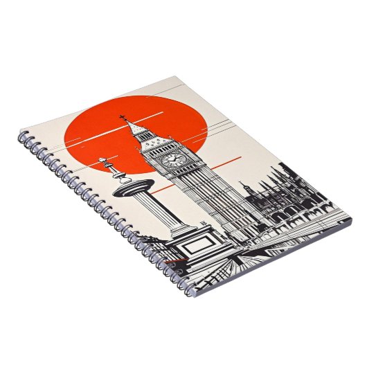 時計塔 ノートブック (右側)