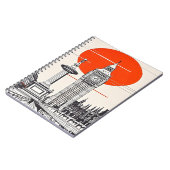 時計塔 ノートブック (左側)