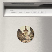 時計塔,ベルン,町,スイスヴィンテージ マグネット (インサイチュ (食洗機))