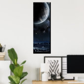 時計塔 ポスター (ホームオフィス)