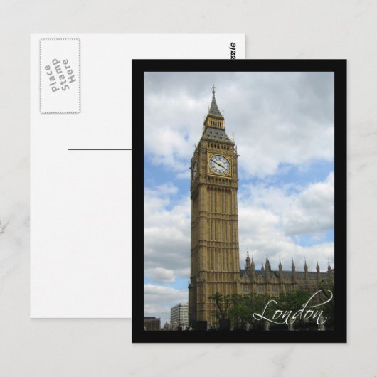 時計塔 ポストカード (正面/裏面)