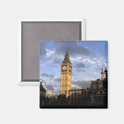 時計塔 マグネット (正面/裏面)